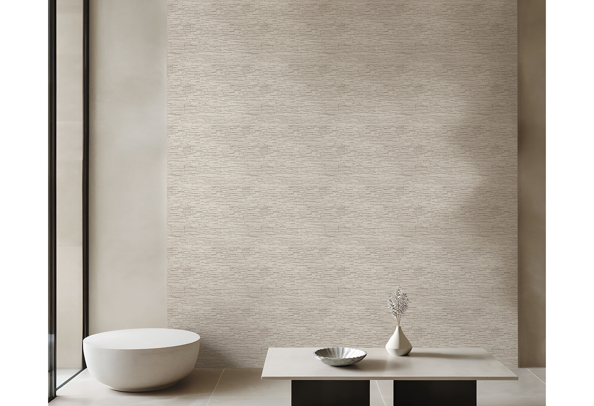 Απεικονίζεται εσωτερικός χώρος με την επένδυση.